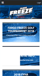 Mobile Screenshot of fargohockey.org